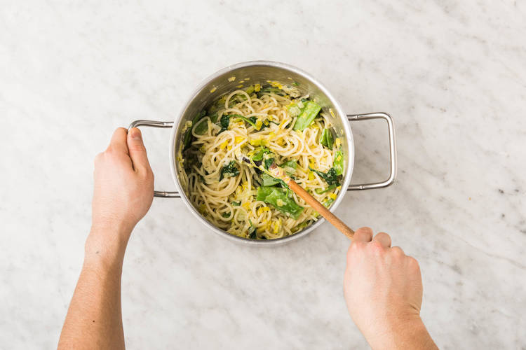 Pasta vollenden