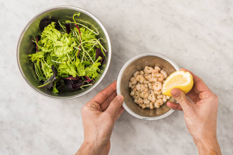 Salade aanmaken