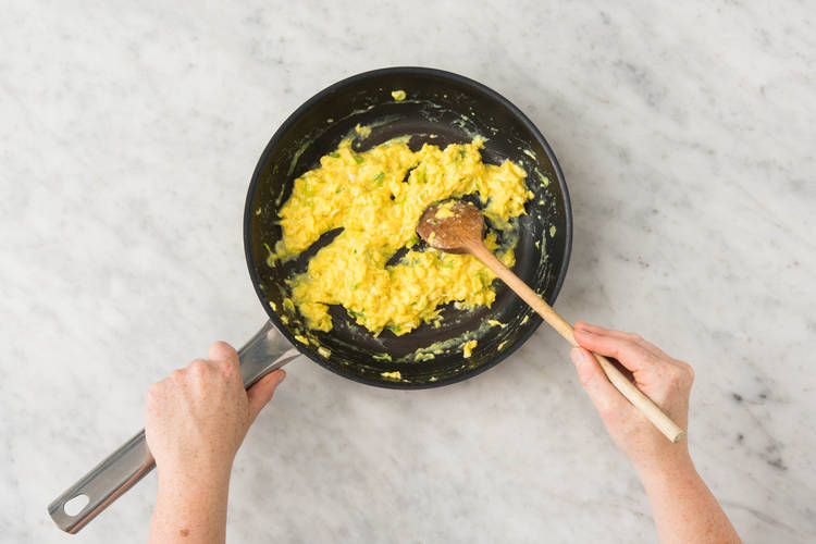 Préparer les œufs brouillés