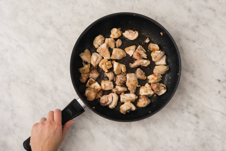 Cook chicken
