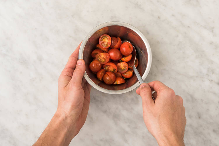 Kirschtomaten marinieren