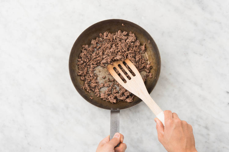 Rundertartaar bakken