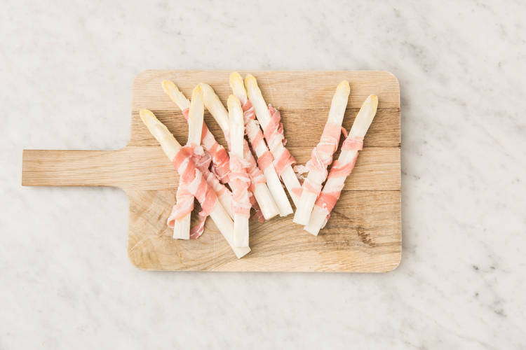 Spargel vorbereiten