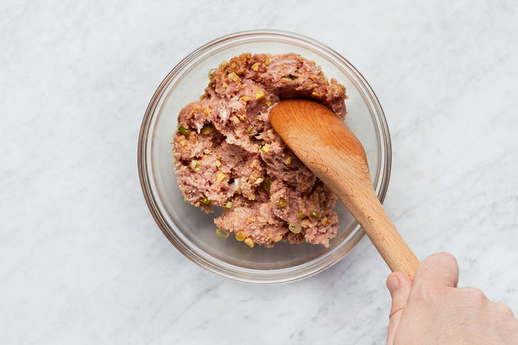 Cook Rice and Form Meatballs