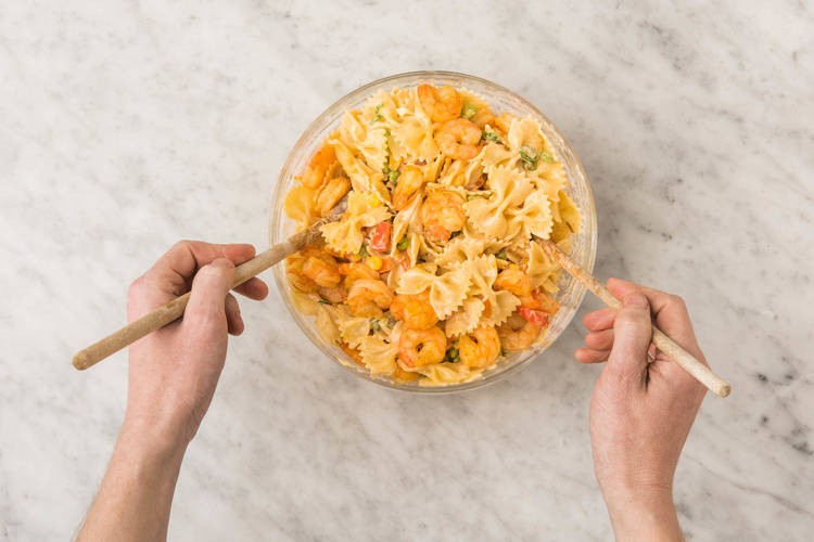 5 FINISH PASTA SALAD