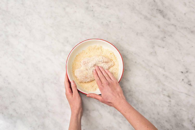 COOK RICE & PREP CHICKEN