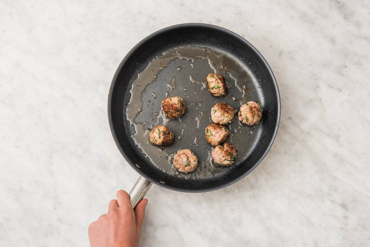 Fry the Meatballs!