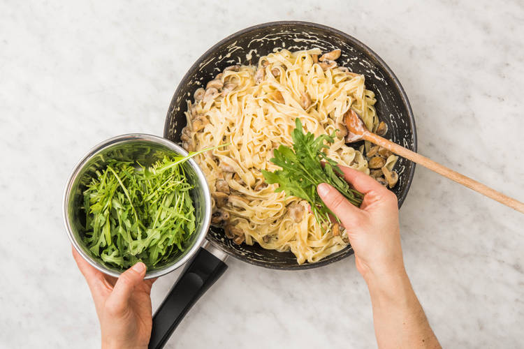 Cuire les tagliatelle
