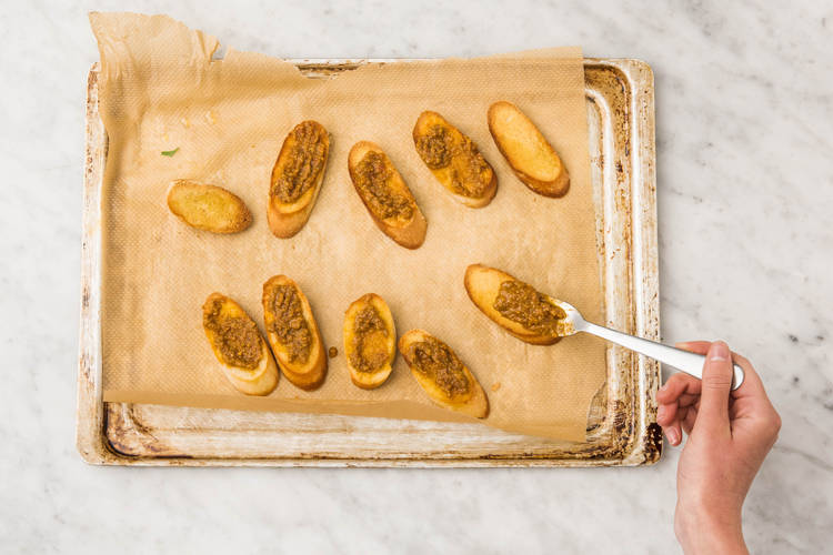 Baking ciabatta