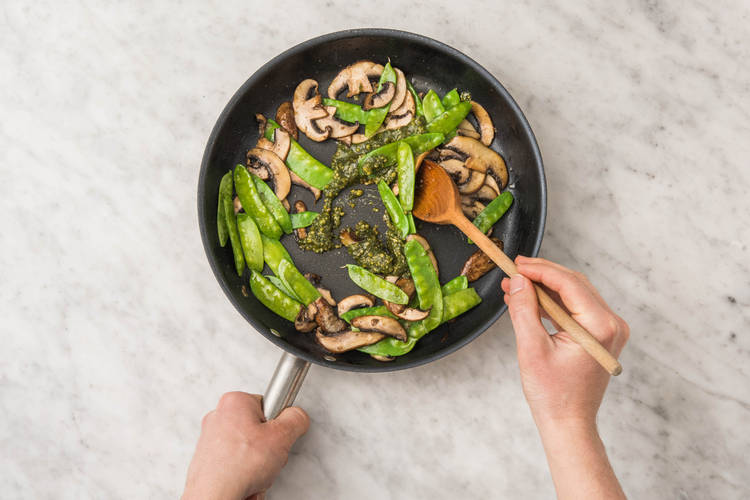 Préparer la salade
