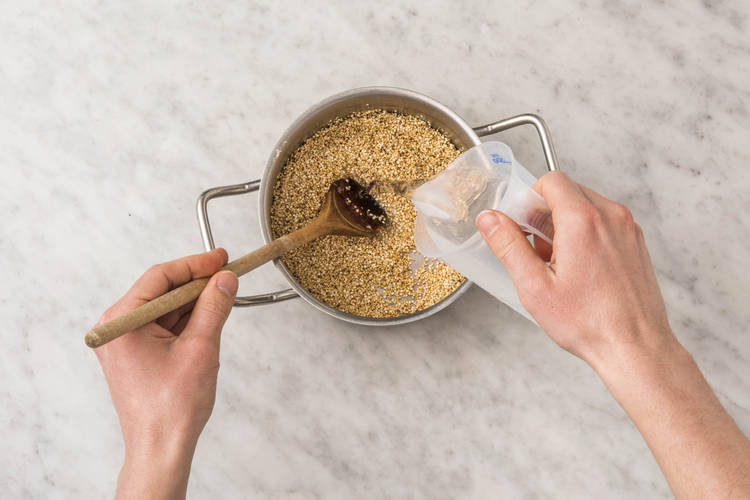 Préparer le quinoa