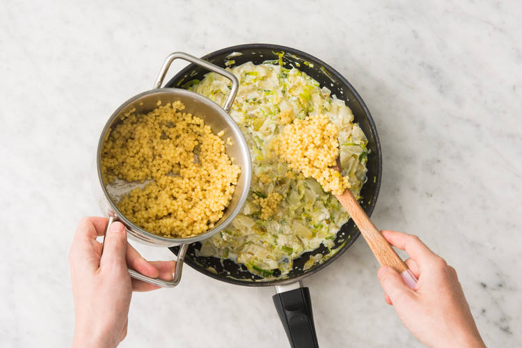 Préparer le couscous