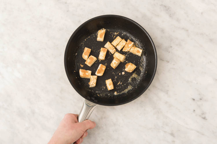 Cook tofu
