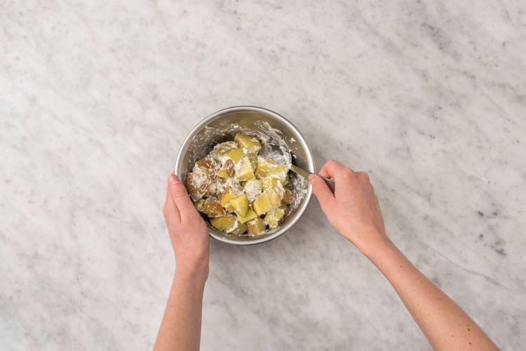 Aardappelsalade maken