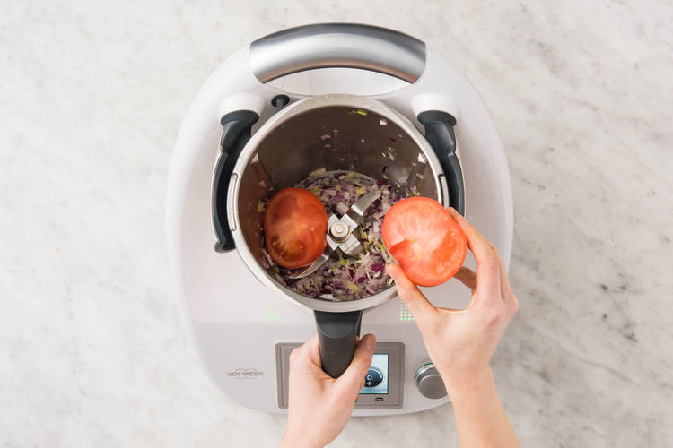 für den TOMATEN-ZWIEBEL-MIX