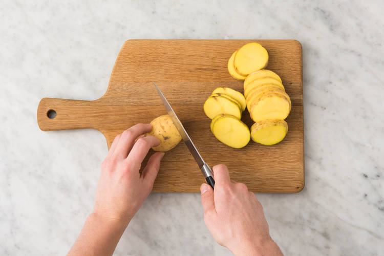 Aardappelen voorkoken