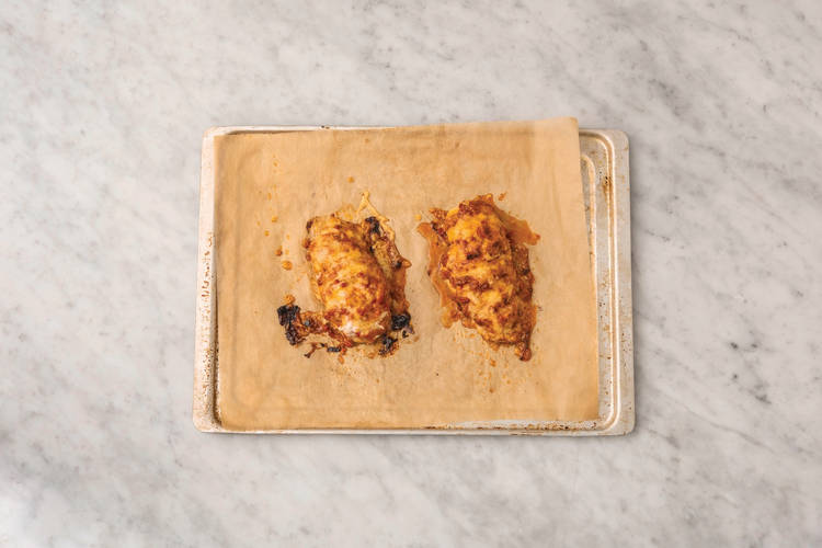 Bake the chicken
