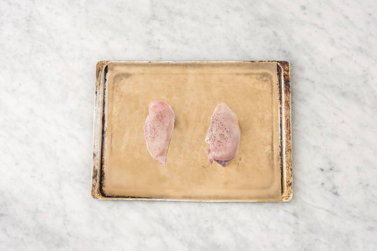 Cook the chicken