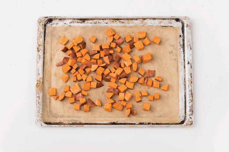 ROAST THE SWEET POTATO