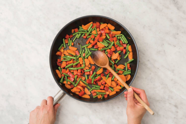 COOK THE VEGGIES