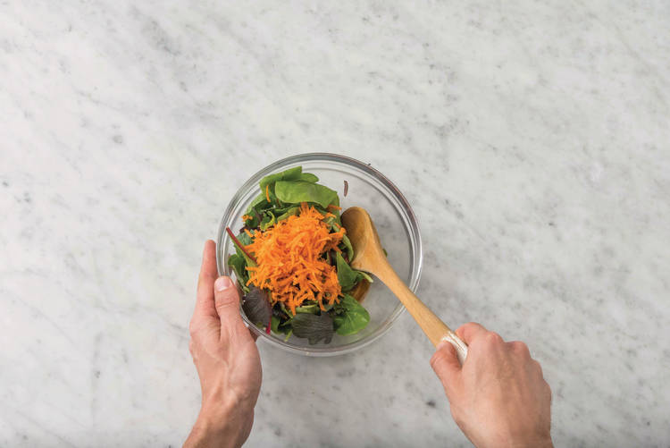 MAKE THE SALAD