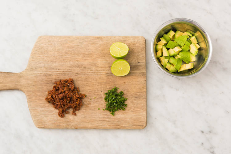 AvocadoCrème vorbereiten