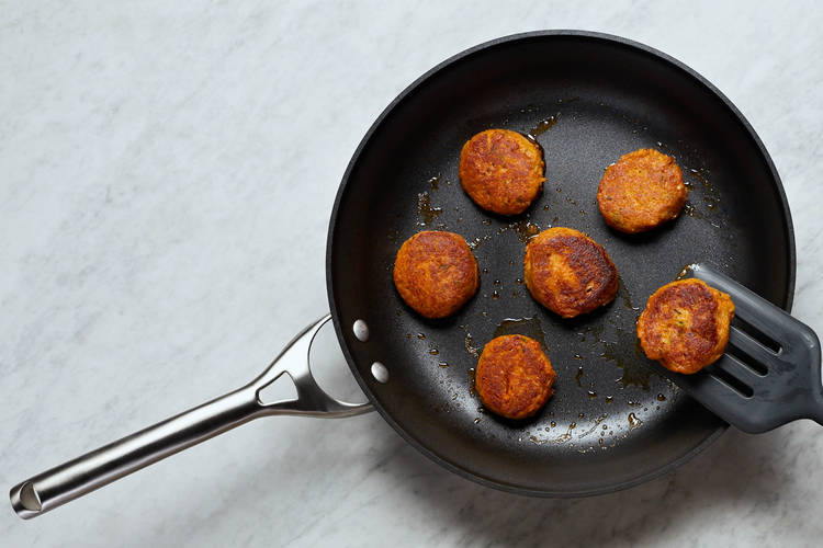 Sear Crab Cakes