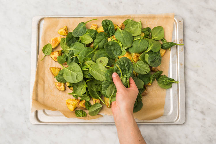 Add the Spinach