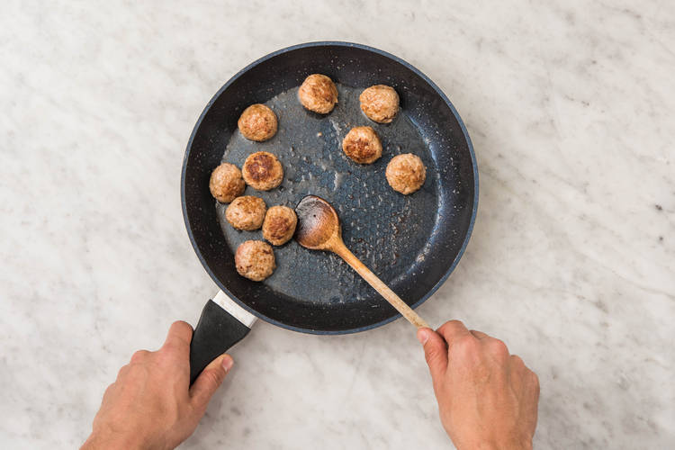 Fry the Meatballs