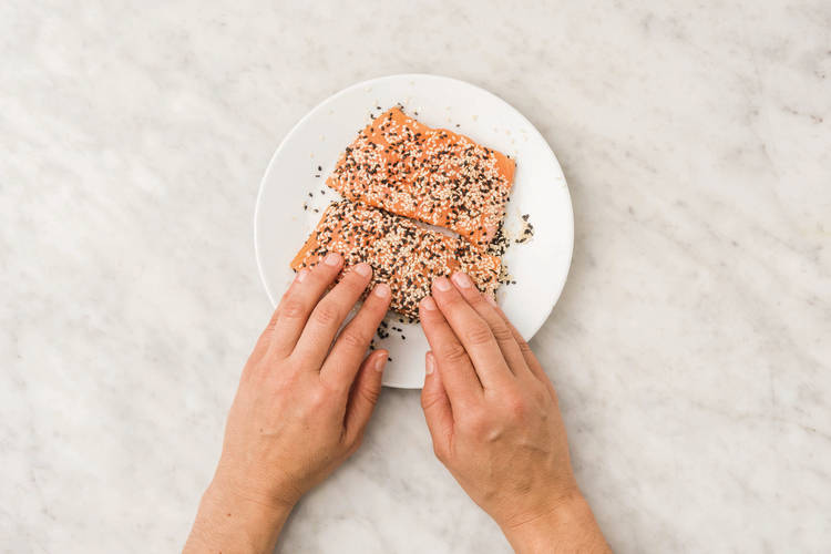Prepare salmon