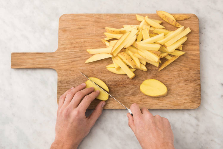 Prep the fries