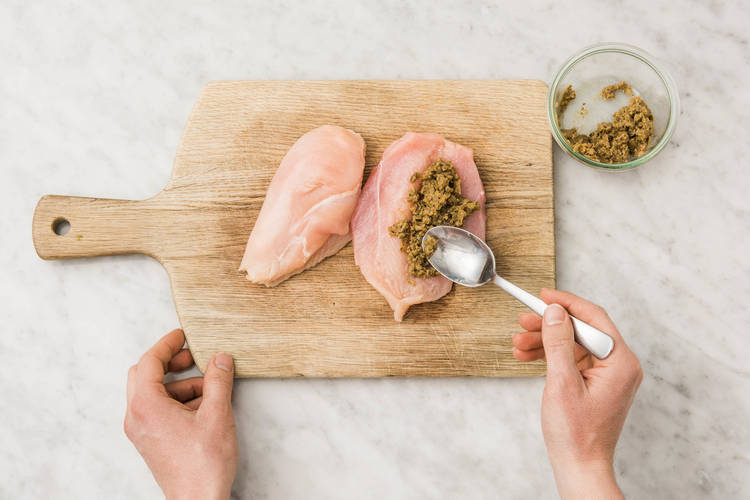 HÄHNCHENBRUST BRATEN