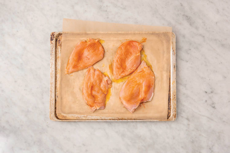 Prep the chicken