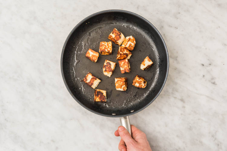 Now the Halloumi