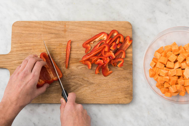GEMÜSE schneiden BRATEN
