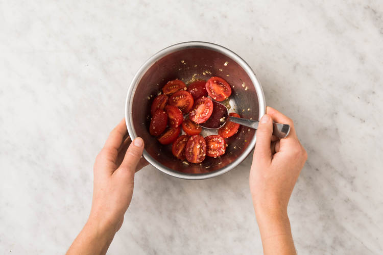 Marinate Tomatoes