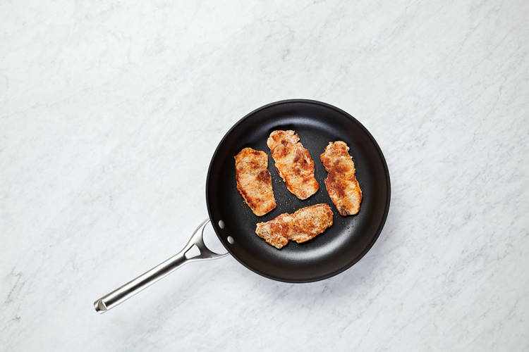 Make Glaze and Cook Pork