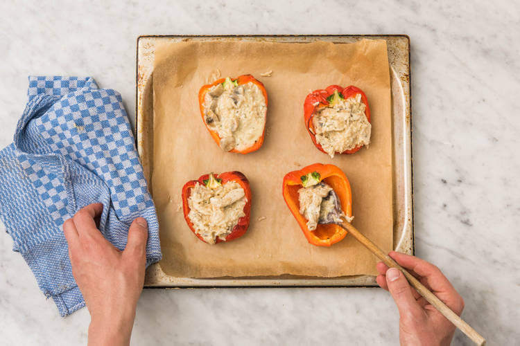 Farcissez les poivron