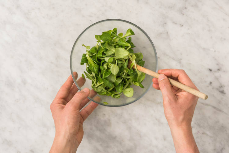 Préparer salade