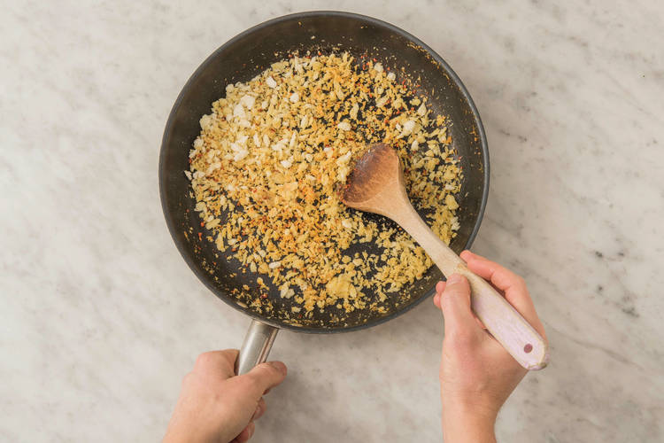 toast breadcrumbs