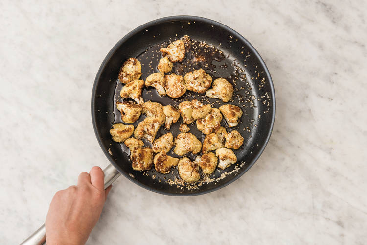 Cook cauliflower