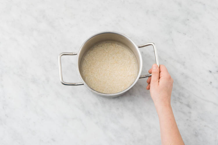 COOK THE JASMINE RICE