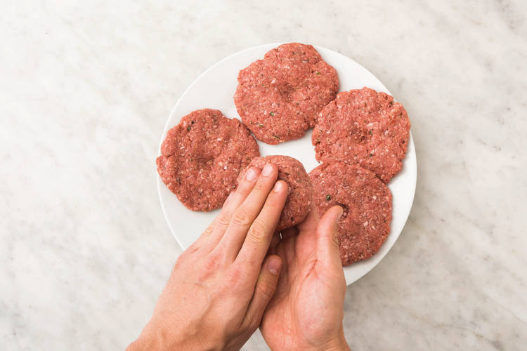 make lamb patties