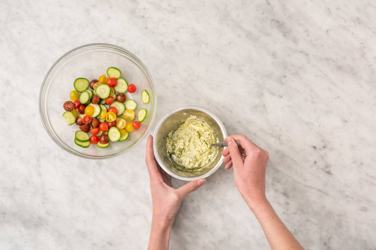 PRÉPARER LES VINAIGRETTES