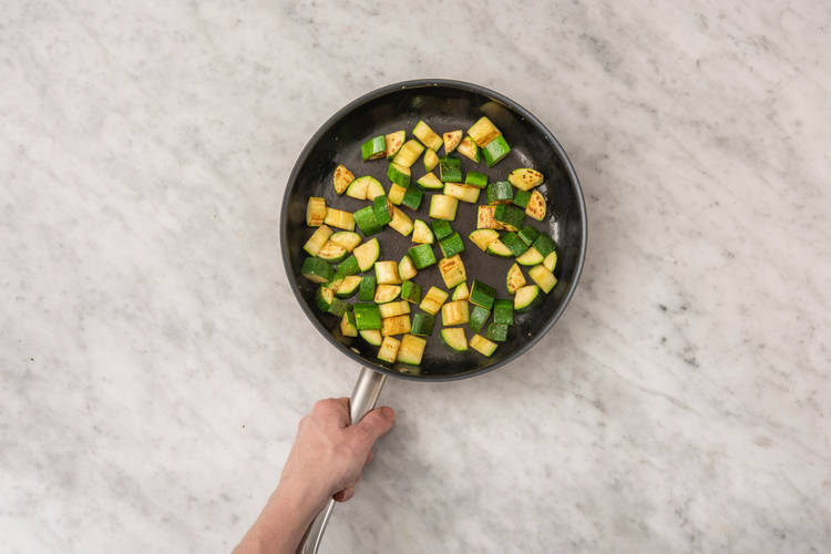 Fry the Courgette