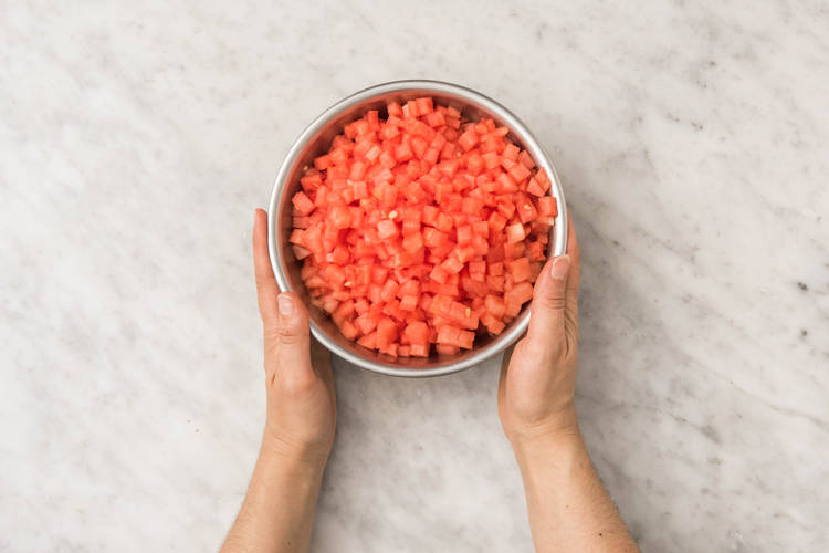 Watermeloen bereiden