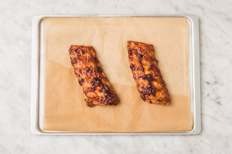 Réchauffer les travers de porc