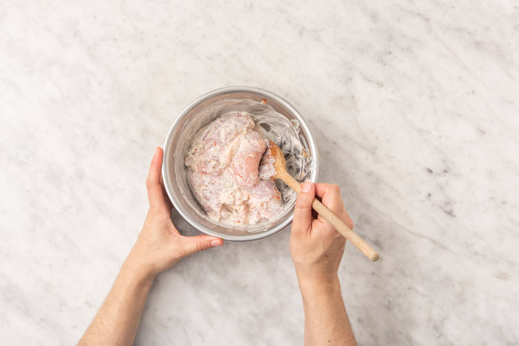 Marinate the Chicken