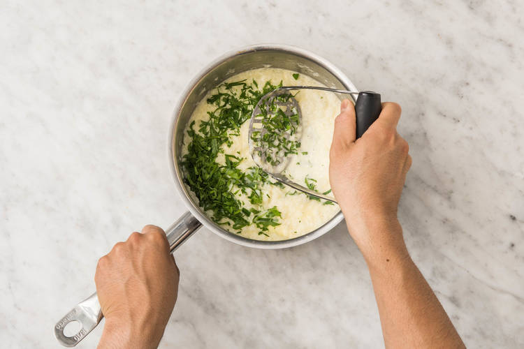 MAKE KOHLRABI MASH