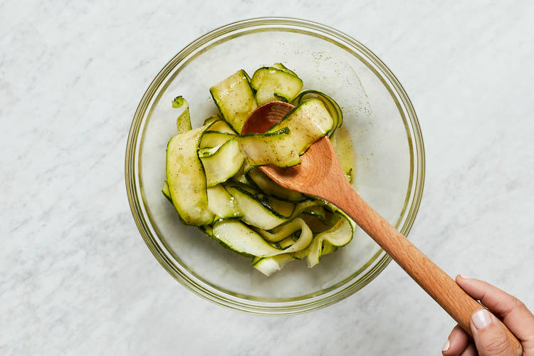 Shave Zucchini